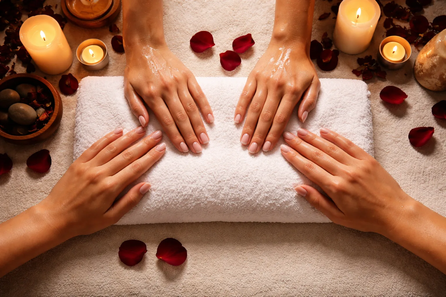 Massage à 4 mains à Bruxelles chez L'Aura Tantra